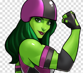 She Hulk PNG Transparent Image