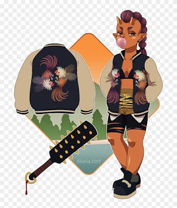 She Spends Her Free Time Playing Video Games, Designing - Oni