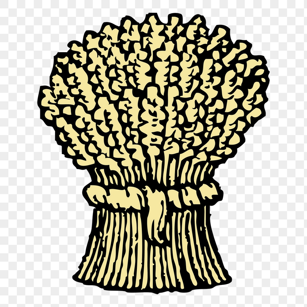 Sheaf png sticker, agriculture vintage | Free PNG - rawpixel