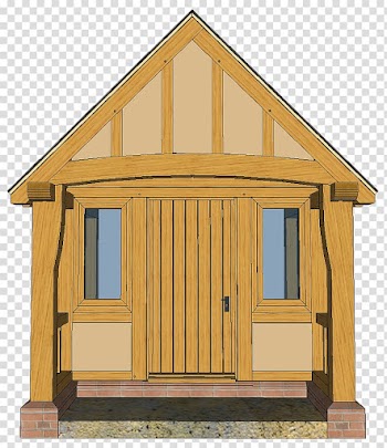 Shed House Timber framing Porch, house transparent background PNG clipart