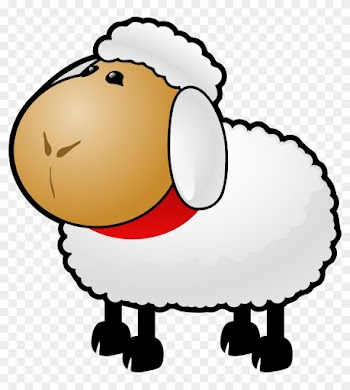 Sheep Black And White Sheep Lamb Clipart Black And - Sheep Clip Art
