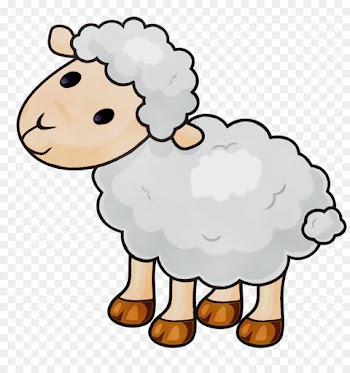 sheep cartoon sheep clip art cow-goat family