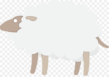Sheep, Cattle, Goat, Cartoon PNG