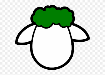 Sheep Face Coloring Page - Free Transparent PNG Clipart Images Download