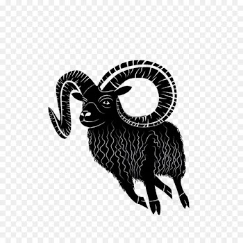 Sheep Goat Chinese calendar Chinese zodiac - Hand-painted goat 