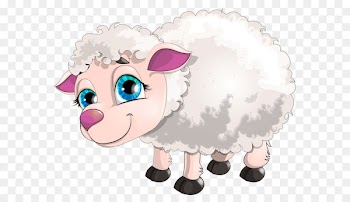 Sheep Goat Clip art - Cute White Lamb PNG Clipart Picture 
