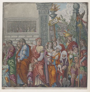 Sheet 7: procession, from The | Free Photo - rawpixel