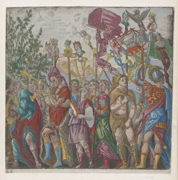 Sheet 7: procession of Musicians | Free Photo - rawpixel