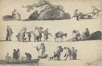 Sheet of Figure Sketches | Free Photo - rawpixel