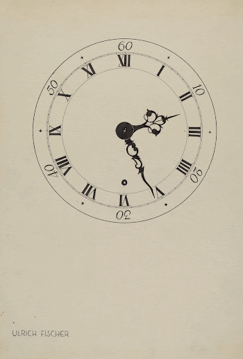 Shelf Clock (c. 1937) by Ulrich | Free Photo - rawpixel