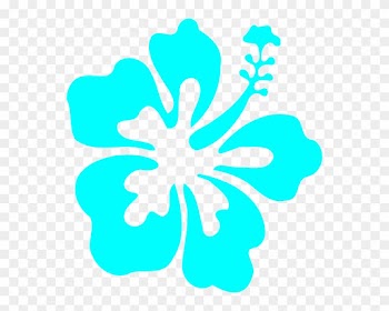 Shell Clipart Hawaiian - Hibiscus Clip Art