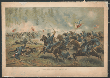 Sheridan's charge at Winchester | Free Photo - rawpixel