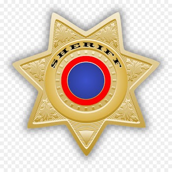 Sheriff Badge Police officer Clip art - Sheriff 