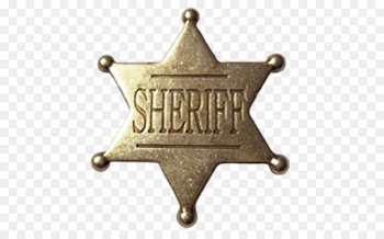 Sheriff Badge United States Marshals Service Texas Ranger Division - Sheriff 