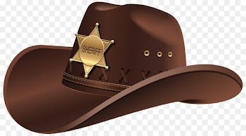Sheriff Cowboy hat Clip art - Sheriff 