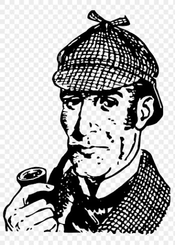Sherlock Holmes png sticker, fictional | Free PNG - rawpixel