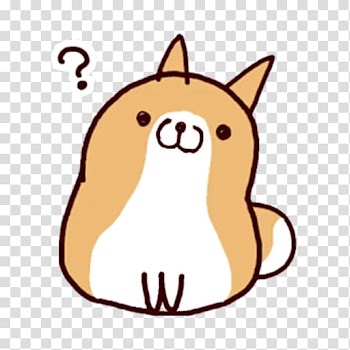 Shiba Inu Sticker Telegram Cat LINE, Cat transparent background PNG clipart