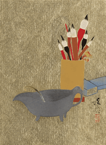 Shibata Zeshin's Kettle and Box | Free Photo Illustration - rawpixel