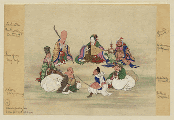 Shichifukujin. Original from the Library | Free Photo - rawpixel