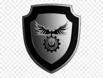 Shield Badge Police - black shield 