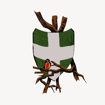 Shield coat of arms illustration | Free Vector - rawpixel