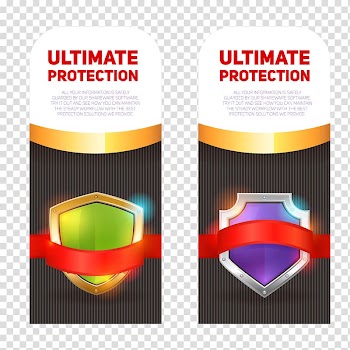 Shield Escutcheon Logo , Ribbon Shield transparent background PNG clipart