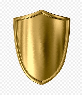 Shield Gold Stock illustration - Golden Shield 