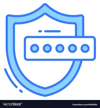 shield icon for graphic and web design