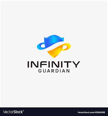 shield logo and infinity logo inspirations
