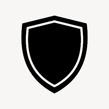 Shield, protection icon, simple flat | Free Icons - rawpixel