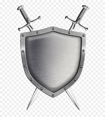 Shield Sword Stock photography Stock illustration - Shield and sword 