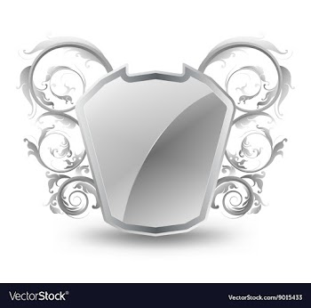 Shield vector image