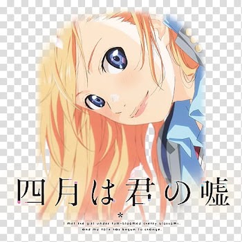 Shigatsu wa Kimi no Uso Anime Icon, Shigatsu_wa_Kimi_no_Uso_by_Darklephise, woman anime character art transparent background PNG clipart