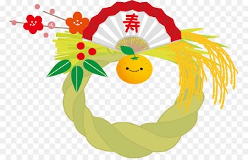 Shimenawa Japanese New Year Christmas and holiday season Nanakusa-no-sekku -  