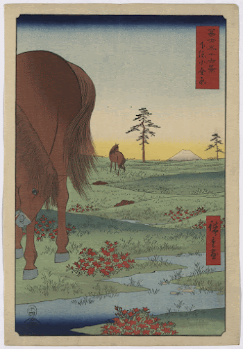 Shimōsa koganehara. Original from the Library | Free Photo - rawpixel