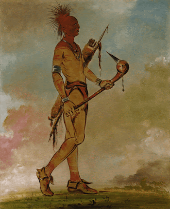 Shin-ga-w&aacute;s-sa, Handsome Bird (1834) painting | Free Photo - rawpixel
