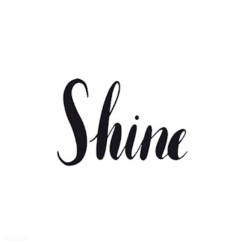 Shine bright typography style vector | Free stock vector - 517826