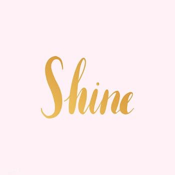Shine bright typography style vector | Free stock vector - 517844