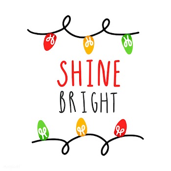 Shine bright typography vector design | Free stock vector - 472529