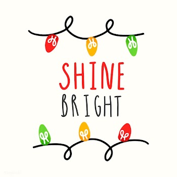 Shine bright typography vector design | Free stock vector - 472593