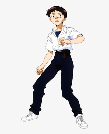 Shinji Ikari - Shinji Evangelion - 510x930 PNG Download - PNGkit