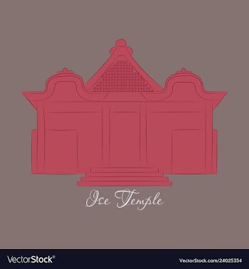 Shinto shrine icon vector image