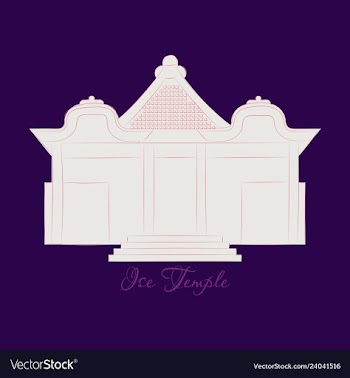 Shinto shrine icon vector image