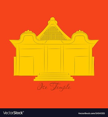 Shinto shrine icon vector image