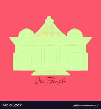 Shinto shrine icon vector image