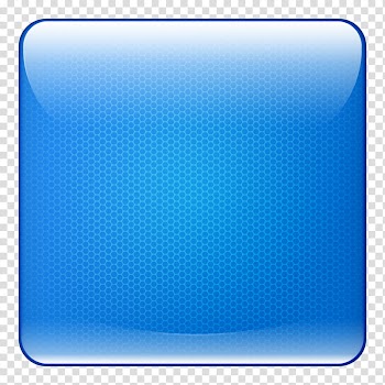Shiny Buttons, blue frame transparent background PNG clipart