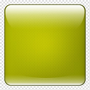 Shiny Buttons, yellow frame transparent background PNG clipart