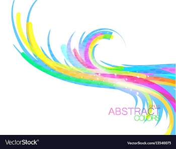 Shiny lines vector image