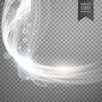 Shiny white light effect Free Vector
