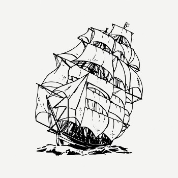 Ship collage element, maritime illustration | Free PSD Illustration - rawpixel